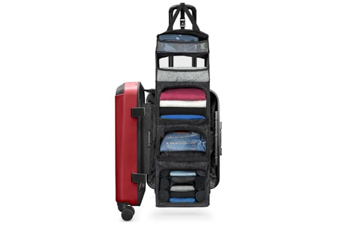 Solgaard carry-on closet luggage
